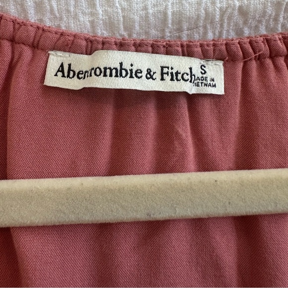 Abercrombie & Fitch Tie-Front Linen Top - Picture 4 of 5